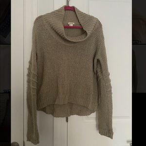 Helmut Lang Wool Cowl Neck Sweater